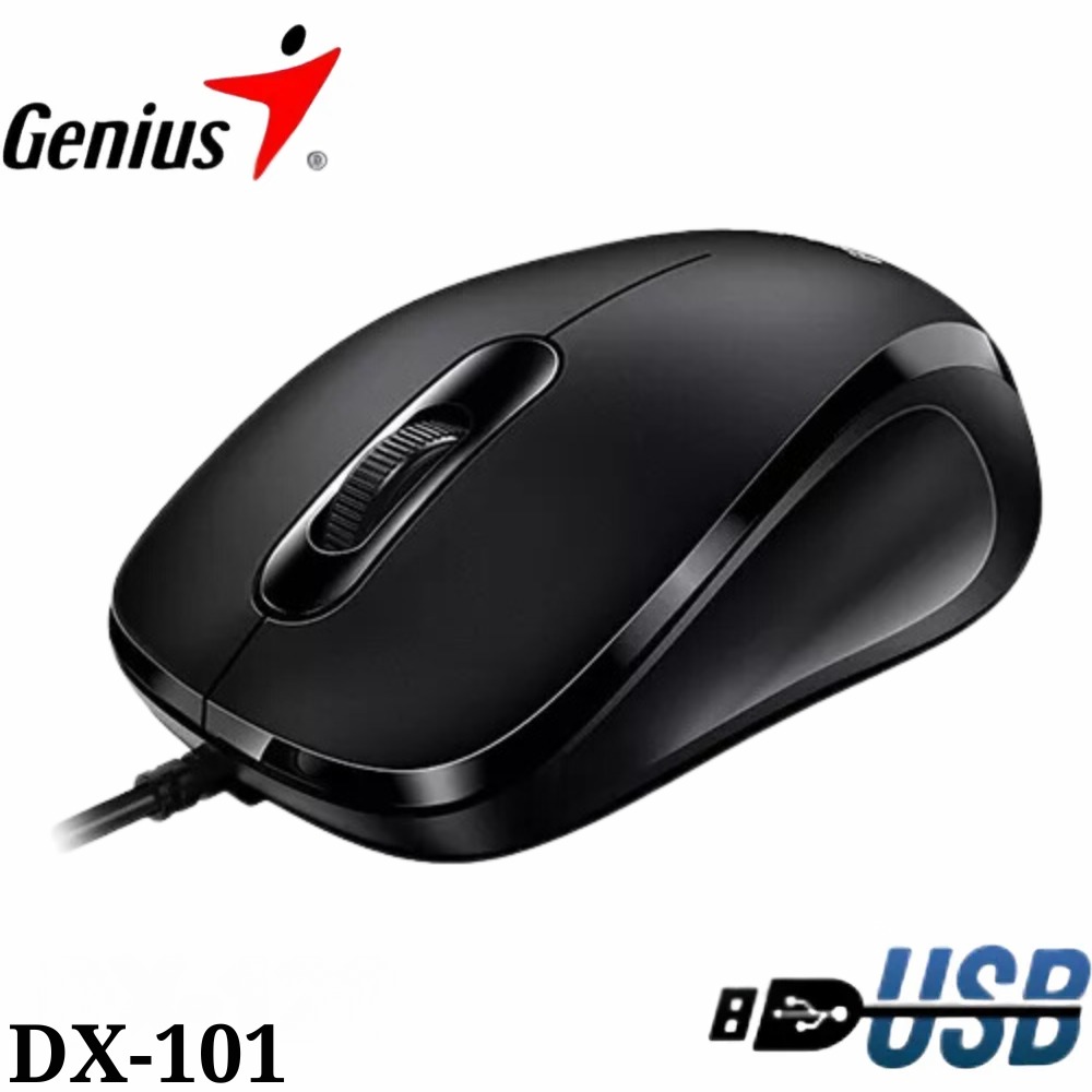 Mouse Genius Alambrico Dx-101 Negro